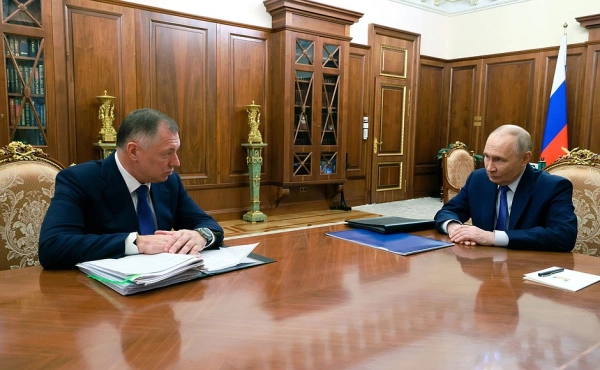 Владимир Путин попросил вице-премьера Марата Хуснуллина не забывать о водоснабжении Донецкой Народной Республики