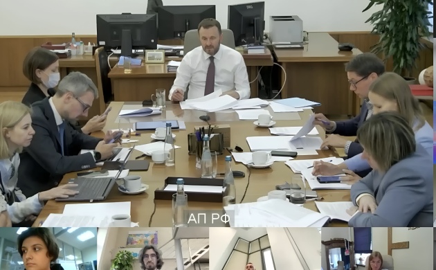 Созданный РАВВ Союз СП «ОСОТ» представил национальную стратегию переработки осадков сточных вод на совещании у заместителя Руководителя Администрации Президента РФ Максима Орешкина